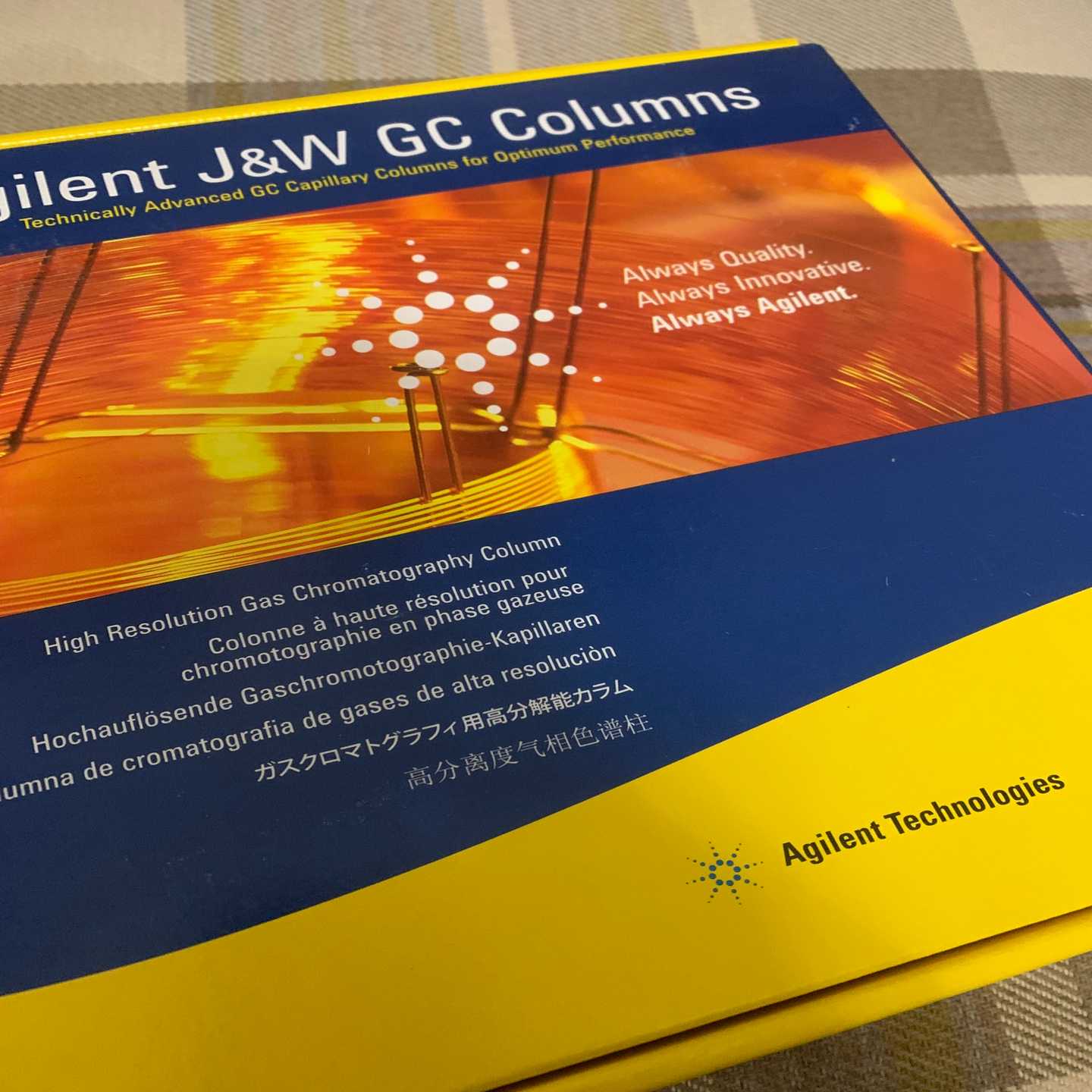 安捷伦色谱柱19091S-933UI，J&W HP-1m【卡奥电子】