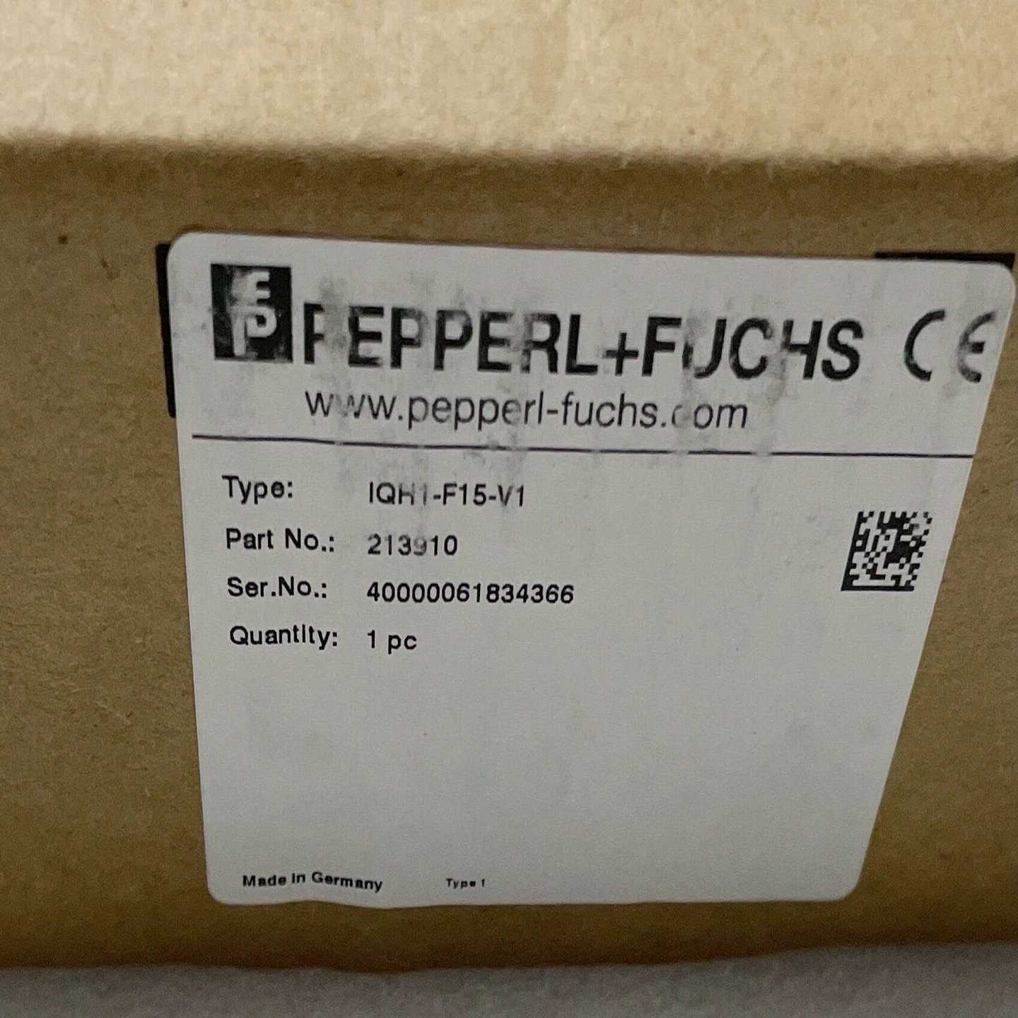 P+F 倍加福RFID高频IQH1-F15-V1读写器213~询价