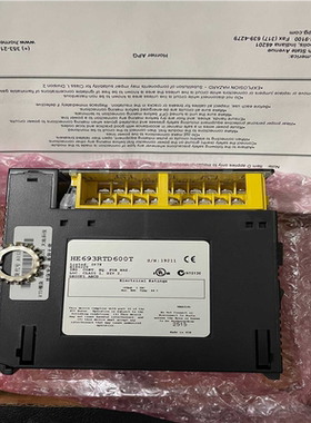 GE HE693RTD600T  PLC 控制器模块 全~询价