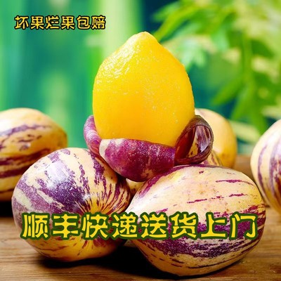 顺丰快递甘肃民勤沙漠人参果新鲜采摘低糖水果清甜多汁坏果包赔