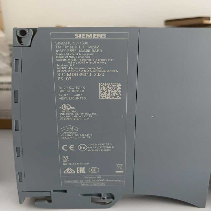 询价6ES7552-1AA00-0AB0全新未使用裸机现货议价