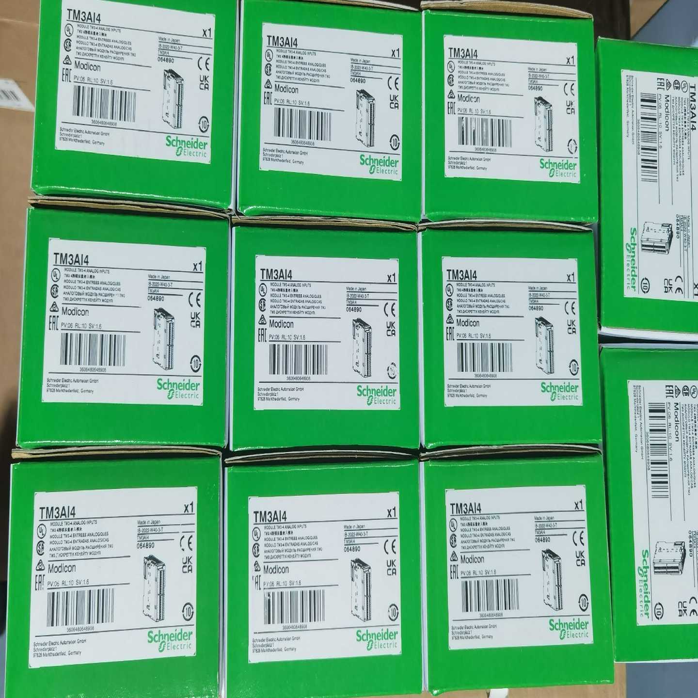 施耐德模块4路模拟量输入TM3AI4(胖胖商铺）