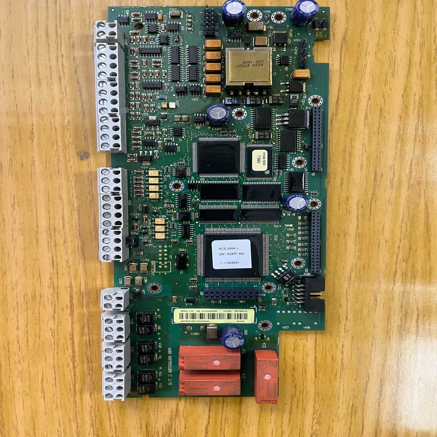 ABB800变频器主板/RMIO-01C/RMIO-11C实~询价