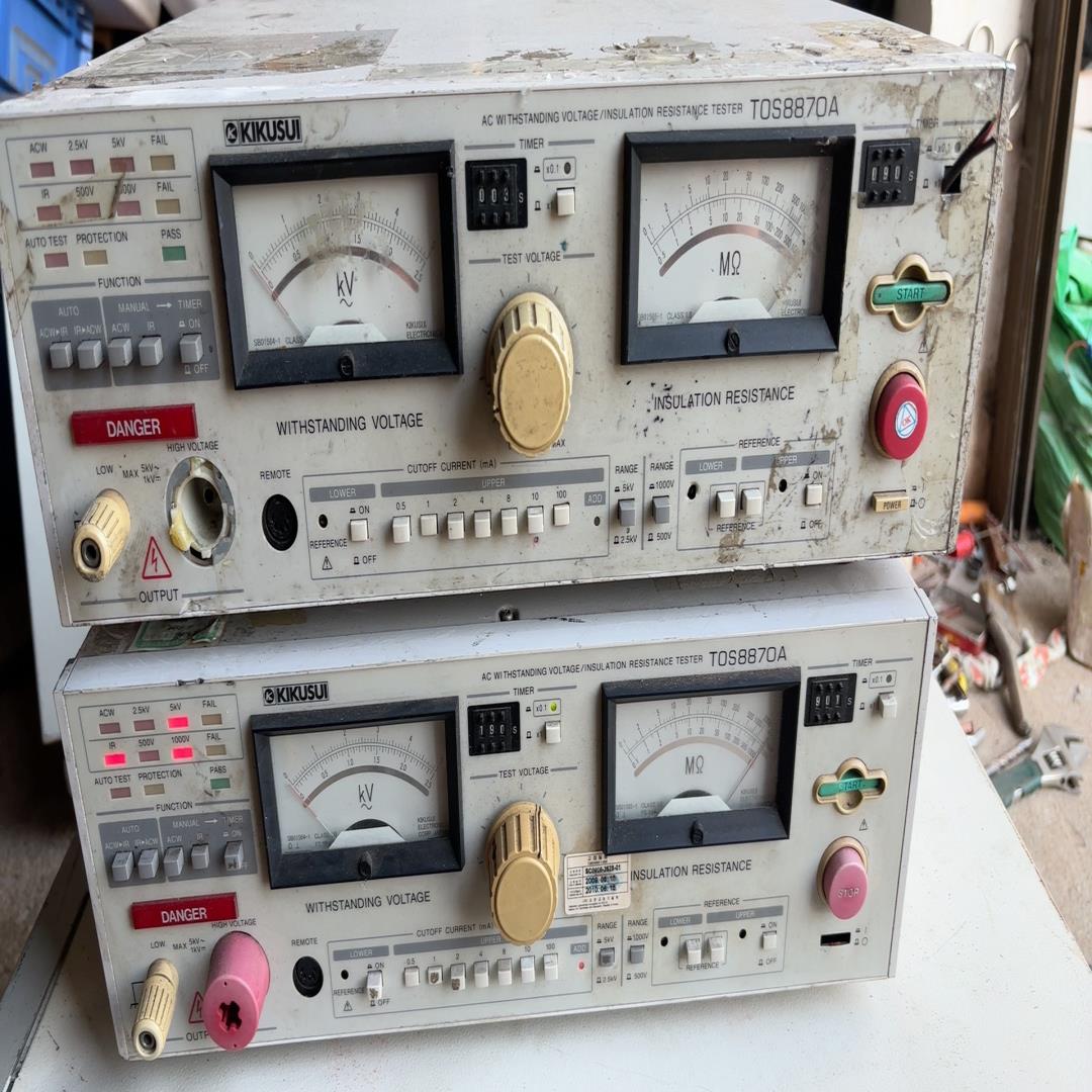 询价耐压测试仪菊水TOS8870A通电正常