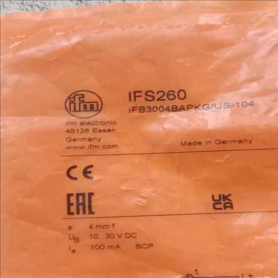 询价~易福门IFS260  一个，实价