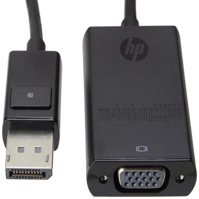 **全新HP惠普DP转VGA转接线DislayPort to VGA Adater 753745