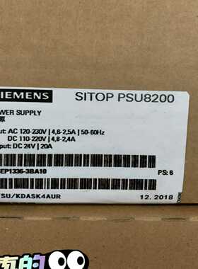 6EP1336-3BA10 SlTOP PSU820拍前询价