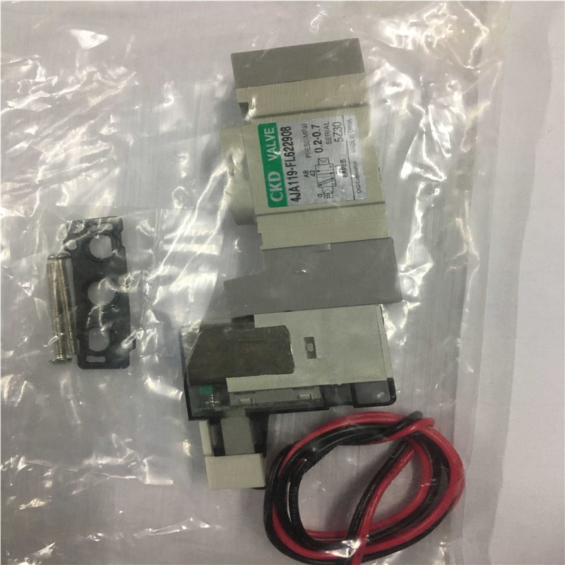 CKD电磁阀气动换向阀4JA119/4HA119-M5-E2-3全新原装真当天