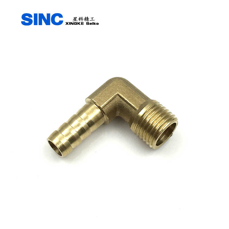铜宝塔弯头PL6 8 10 12 14 16MM-1 2 3 4分外牙宝塔水管软管