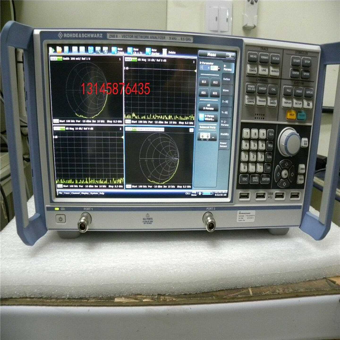 销售回收ZNB8与网络分析仪ZVB8 8G
