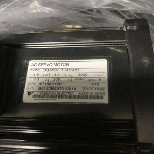 安川AC伺服电机，型号SGMSV-15ADA21，1.5kW--议价商品