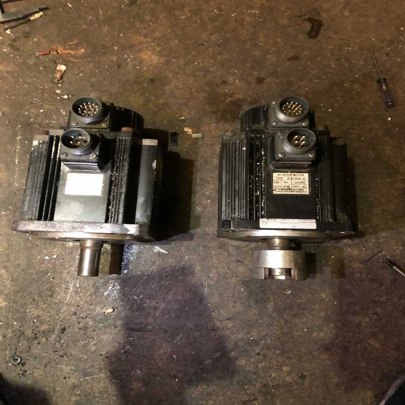 大森伺服电机SCG130A6-25，有2只，功能正常，运费倒【鑫鑫商
