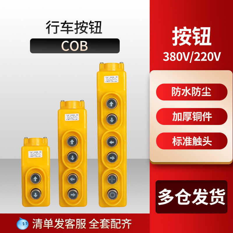 COB-21P/22P/23P上下开关行车按钮开关 行车开关 380V/220V