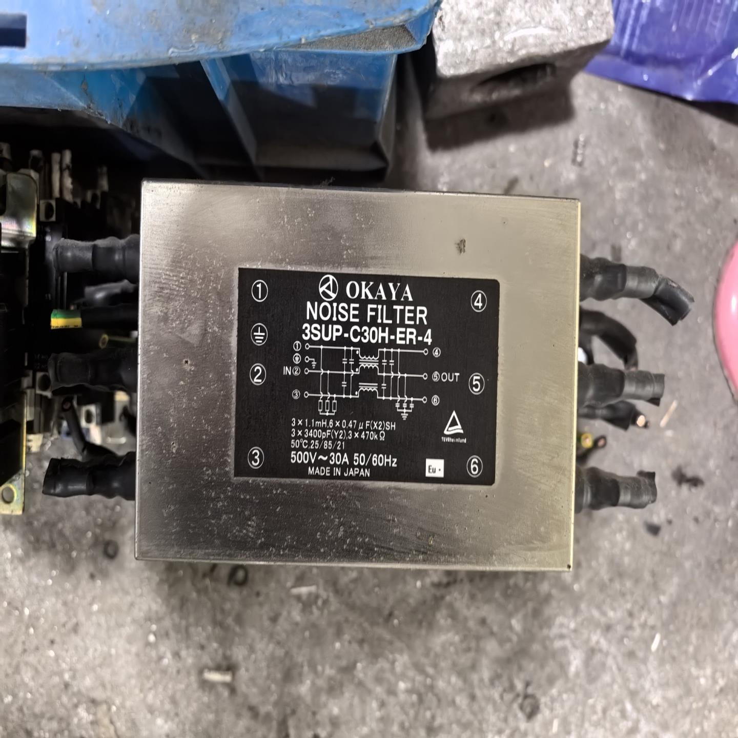 OKAYA 滤波器 3SUP-C30H-E-4  500V-~询价
