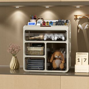 入户玄关收纳盒桌面抽屉式钥匙轻奢进门鞋柜客厅电视柜口罩整