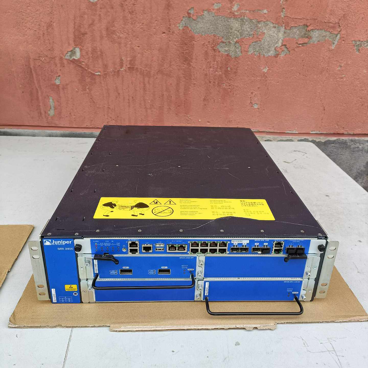 瞻博Juniper SRX3400 企业级防火墙~议价