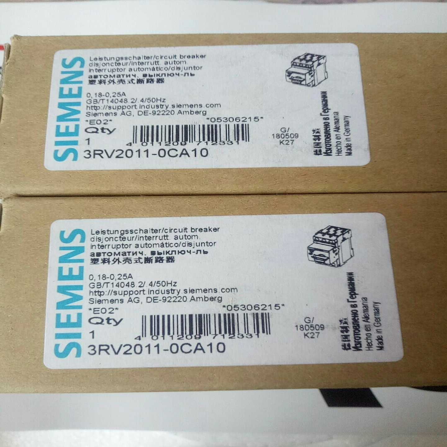 断路器3RV2011-0CA10  的~询价