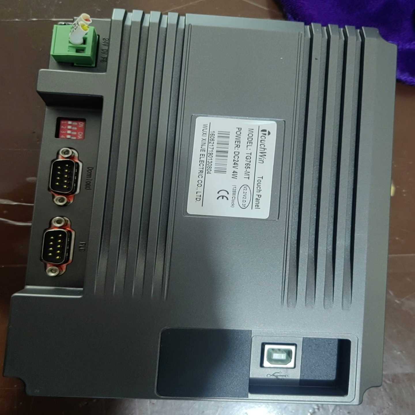 信捷触摸屏7寸TG765-MT成色实物图询价