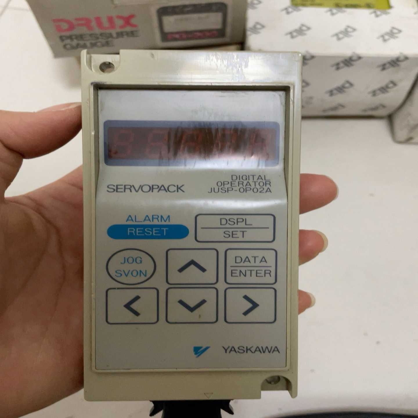 YASKAWA 安川手操面板 JUSP-OP02A~询价