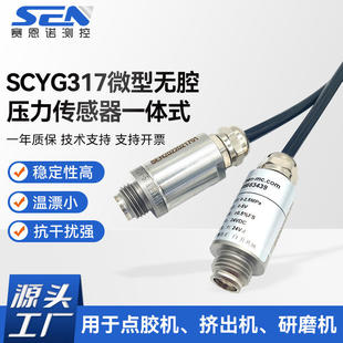 研磨机用一体式 SCYG317微型无腔压力传感器一体式 压力传感器