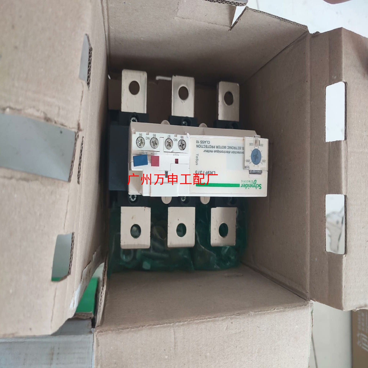 LR9F7375热过载继电器有两台原盒原装LR9【议价】
