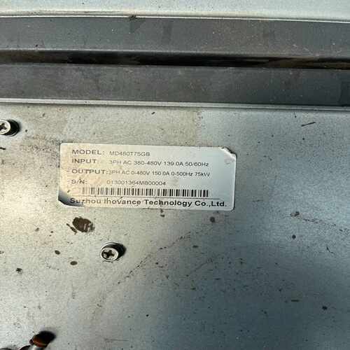 【星慕电子】MD480T75GB汇川