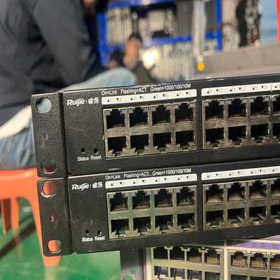 锐捷RG-ES224GC 24口千兆网管交换机，安防监控等都