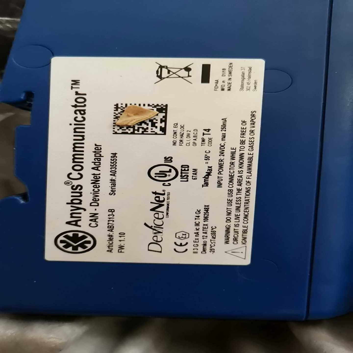 Anybus CAN - DeviceNet Adapter【晟华商行】