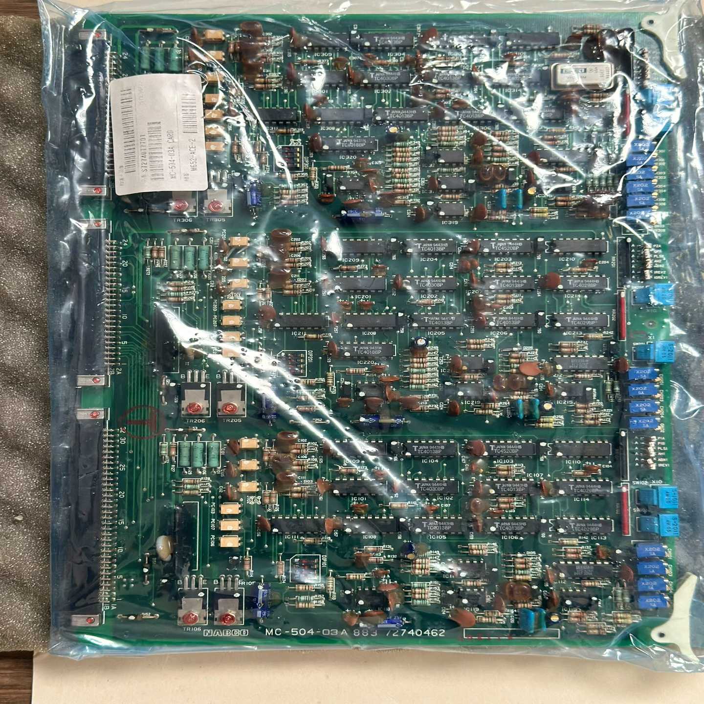 【请询价】NABCO MC-504-03APCB板全新未使用原厂件
