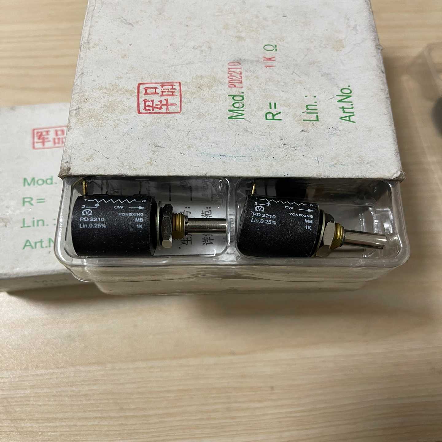 询价-CONTELEC军工高精密多圈电位器PD2210-20K