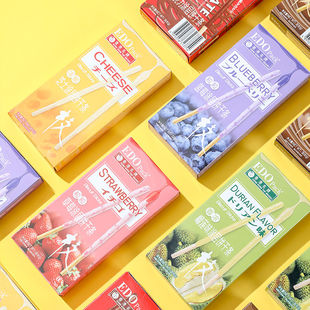 代可可脂 edo 干棒条果 干巧克力蓝莓味饼干 Pack涂层手指饼干