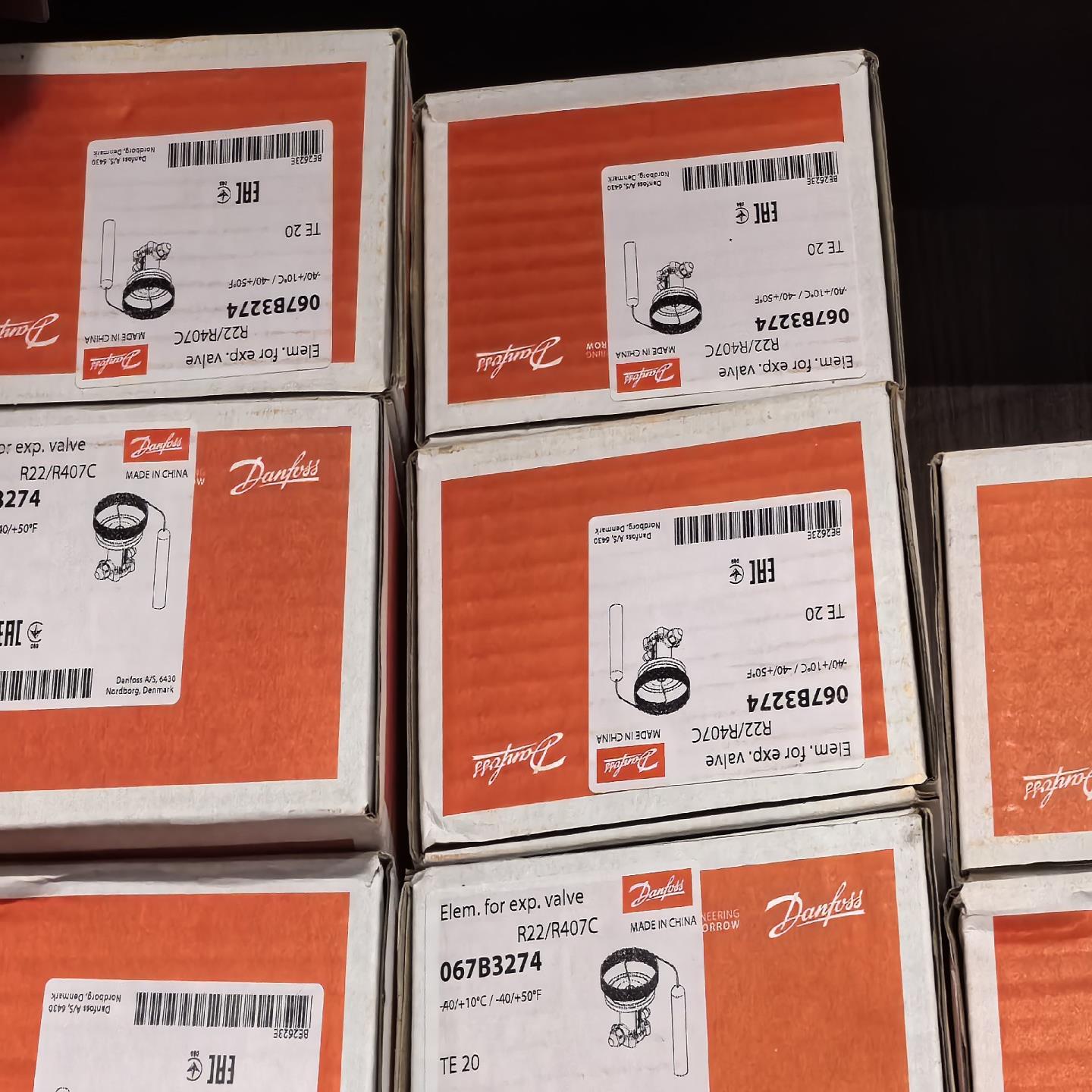 丹佛斯膨胀阀感温包TES20，067B3274（佳毅工控）