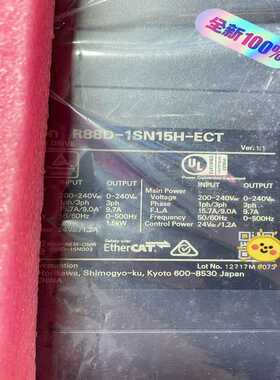 (询价)伺服驱动器R88D-1SN15H-ECT，OMRN