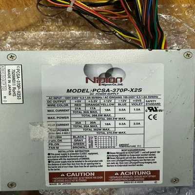 (背呗机械) NIPRON 工业设备机电源 PCSA-370P-X2