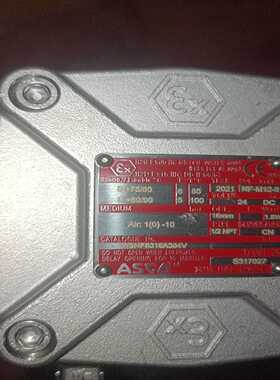 ASCO电磁阀WSNF8316A384V24DC询价