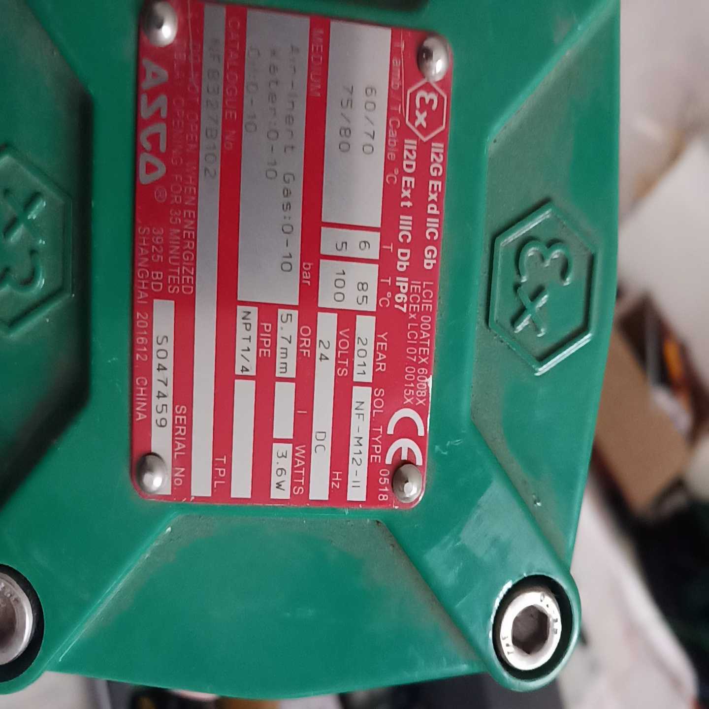 ASCO电磁阀一台[浩蓉商户]