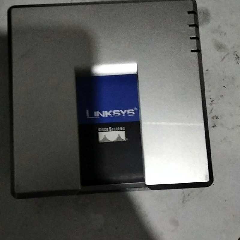 pap2t-na  linksys 语音网关，二手，成色漂亮