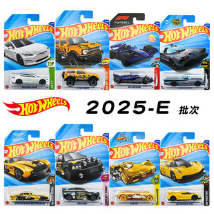 风火轮火辣小跑车轨道合金小车男孩玩具F1赛车模型2025E批次