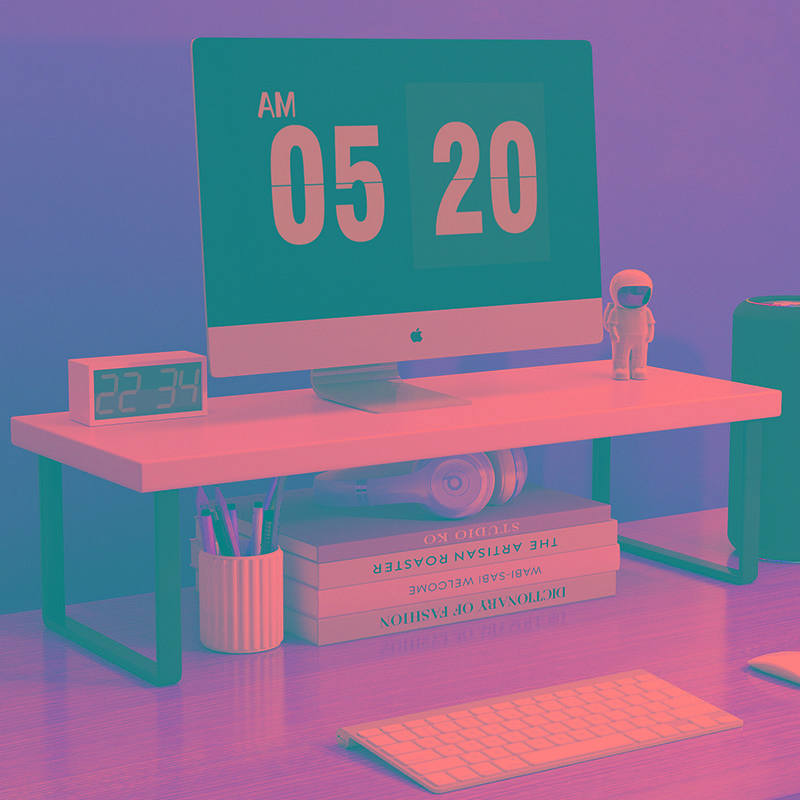 显示器增高架台式电脑显示屏屏幕底座抬高支架桌面键盘托架显