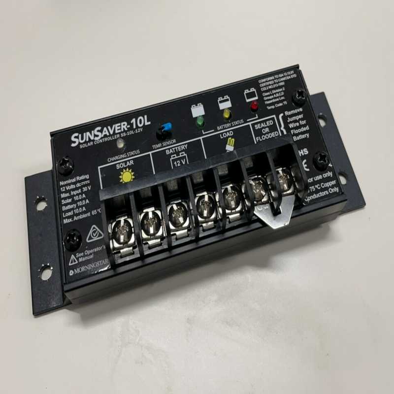 （霸霸电子）美国SUNSAVER太阳能充电控制器，型号SS-10L-12