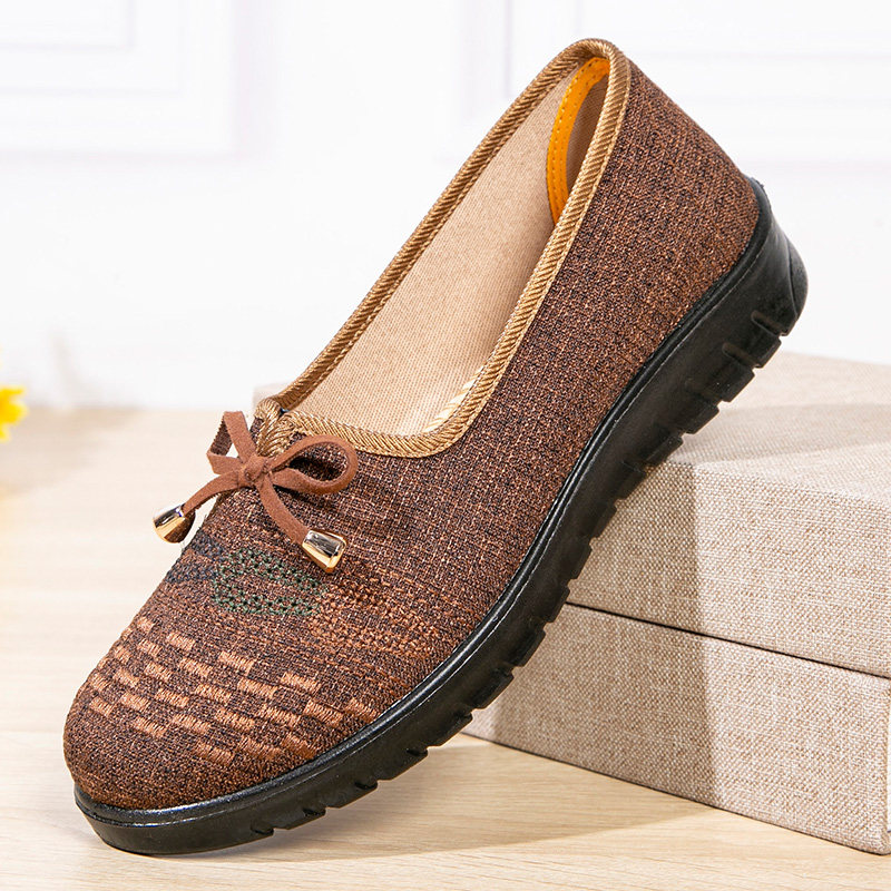 妈妈单鞋老北京布鞋春秋一脚蹬舒适休闲鞋中老年鞋不累脚老太太鞋,女鞋,传统布鞋,淘宝优惠券,粉丝福利购,淘宝优惠卷