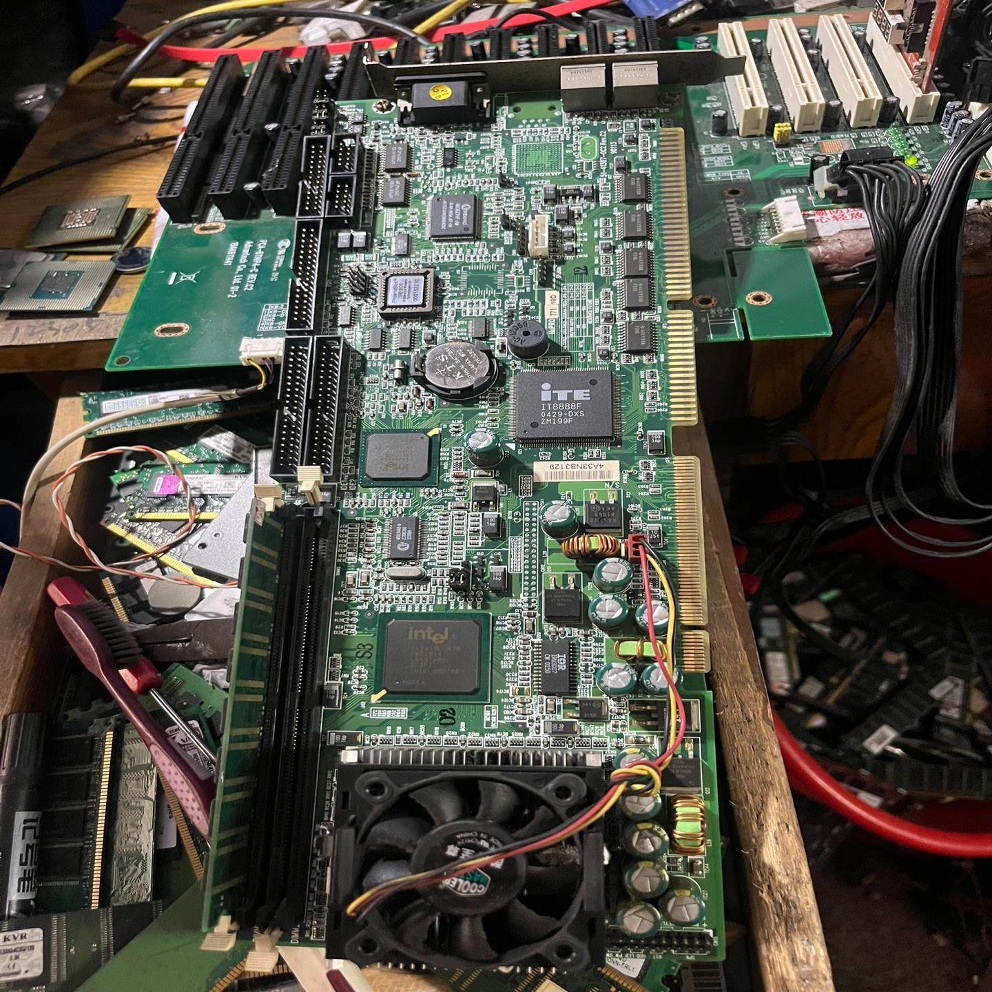 台湾凌华工控机主板 NUPRO-771 10D  51-41[浩蓉商户]