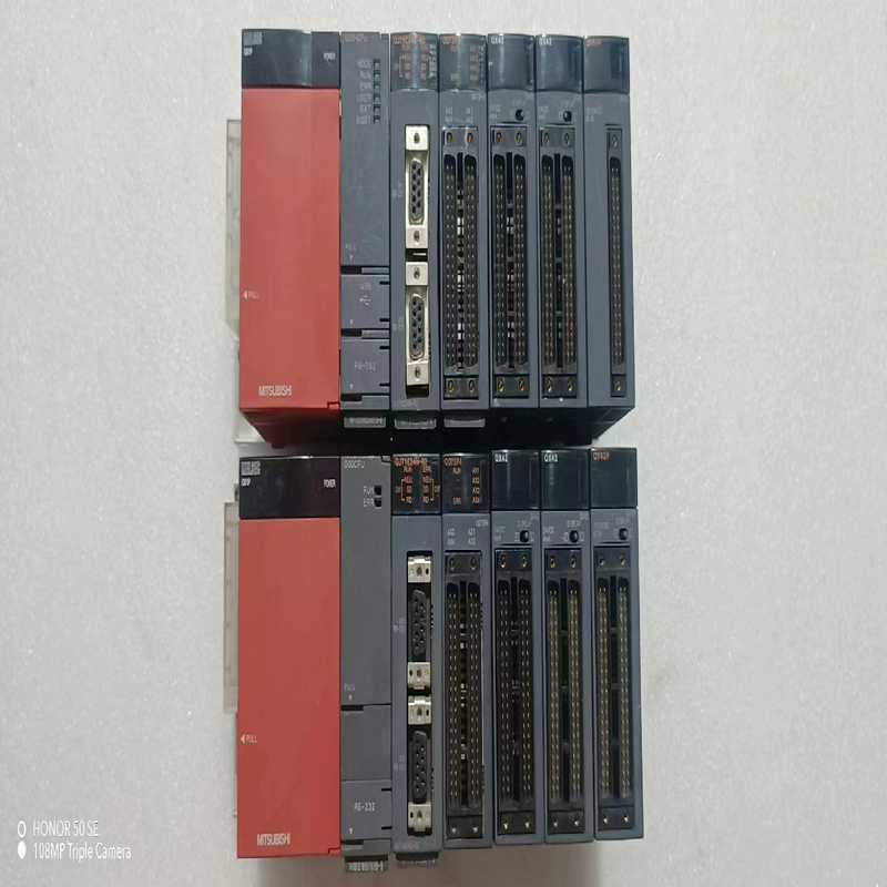 (询价)三菱Q系列PLC两组，Q02PU+模块，Q00CPU+模