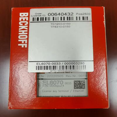 BECKHOFF EL6070-0033，~询价
