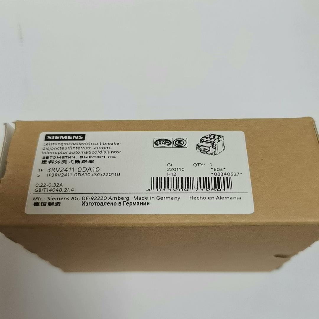 3RV2411-0DA10断路器，一只。询价