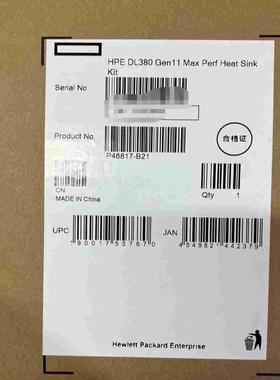 议~P48908-B21 HPE DL3X0 Gen11 1U