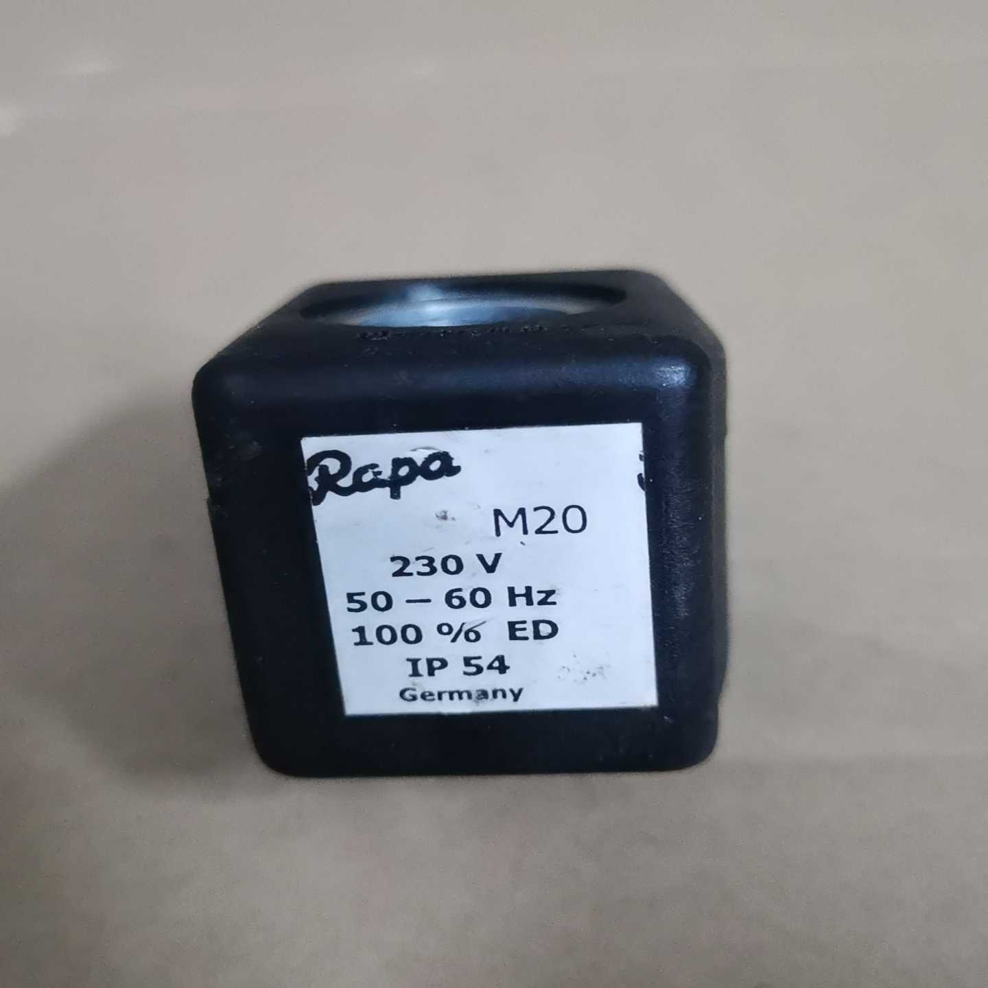 德国RAPA电磁阀线圈 M20 230V 14W（gg设备）