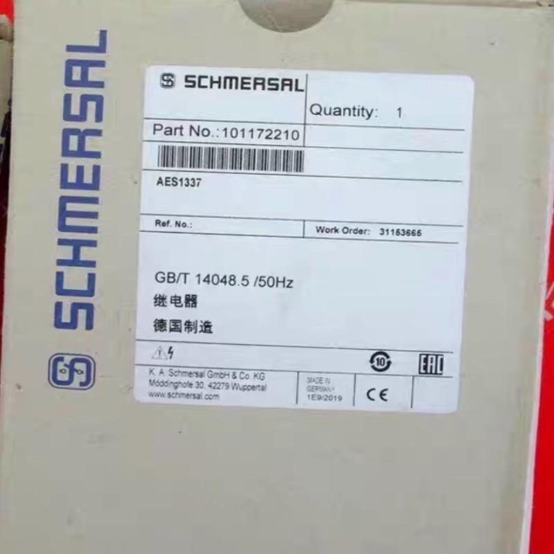 Schmersal+101172210+施迈赛安全继电器~询价