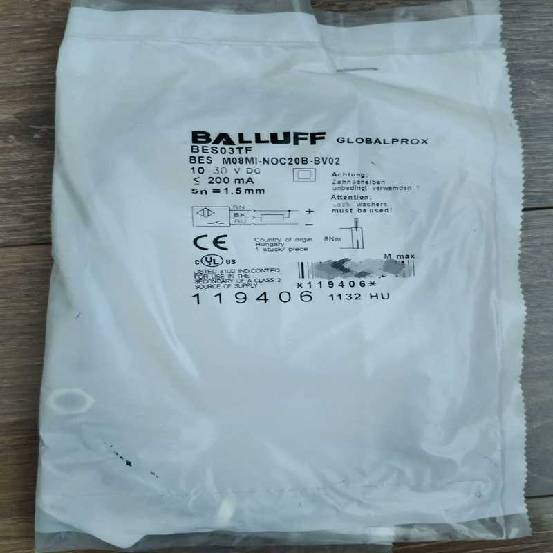议价巴鲁夫BALLUFF接近开关BES M08MI-NOC20B