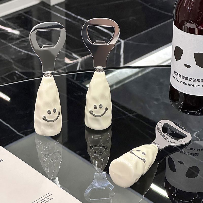 开瓶器小摆件瓶起子创意啤酒瓶盖神器汽水饮料启瓶器瓶启子开